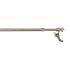 Tringle de vitrage extensible en métal de 0.65 à 1.1 m diam 9 mm Finition Nickel mat - MOBOIS