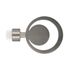 Embout déco atrium à visser en métal diam 20 mm Finition Chrome mat - MOBOIS