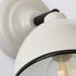 Spot mural en saillie orientable E14 28W métal gris/taupe - Telio BRILLIANT