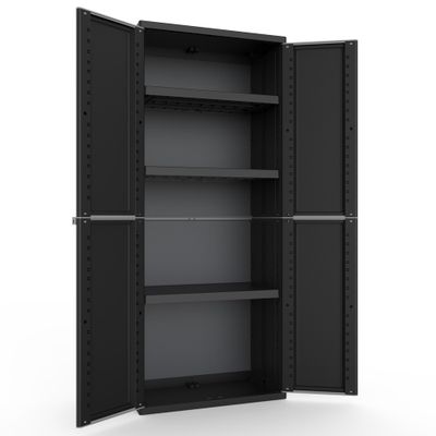 Armoire PVC J-LINE avec 3 tablettes TERRY