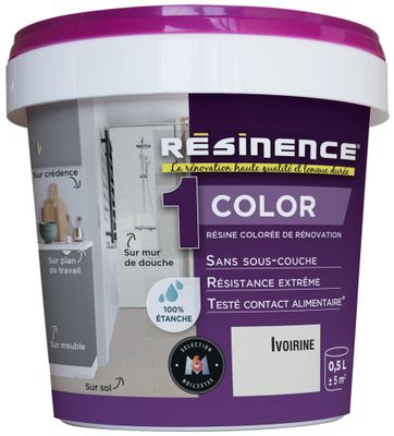 Résine de rénovation COLOR ivoirine 500 ml RESINENCE