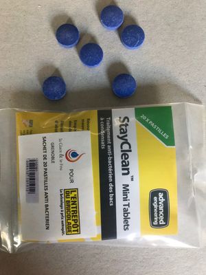 Pastilles désinfectantes pour pompes à chaleur par 20