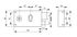 Serrure en applique horizontale  à fouillot 140 x 88 mm droite THIRARD