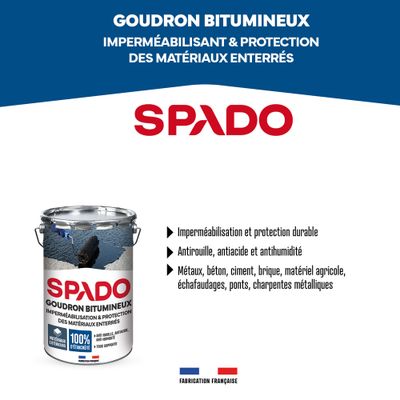 Goudron bitumineux 4 L -  SPADO