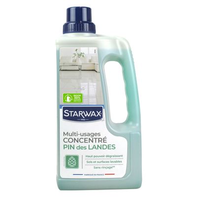 Nettoyant multi-usages concentré pin des landes 1L STARWAX