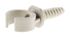 Clips diamètre 20 mm avec chevilles par 10 ZENITECH
