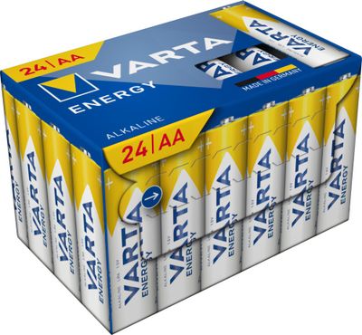 Piles alcalineS LR06 (AA) Energy par 24 - VARTA