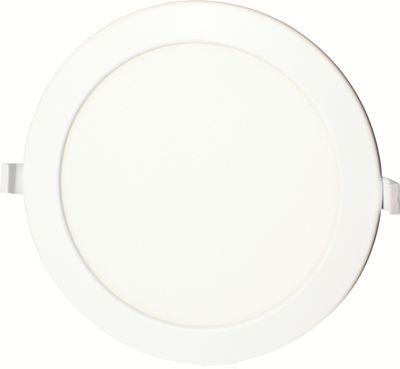 Grand spot LED encastrable extra-plat Ø220mm Blanc - Saturn ARLUX