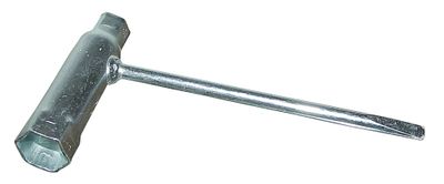 Clé à bougie longue 13/19 mm embout tournevis plat TECHNI-POWER