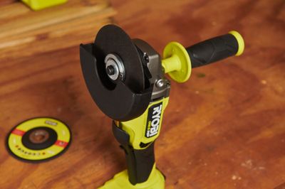 Meuleuse d'angle 125 mm Brushless avec batterie 4 Ah 18 V ONE+ RAG18X125-1C40S  - RYOBI