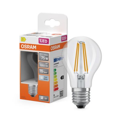 Ampoule LED E27 Retrofit 7.5 W = 1055 lumens blanc neutre Led Star OSRAM