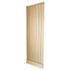 Cloison de séparation Claustra Cascade en obéché brut H.250 x l.80 x ép.11,3 cm en kit - AJ TIMBER