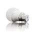 Ampoule LED sphérique B22 opaque 5W = 470 lumens  blanc chaud - XANLITE