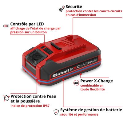 Batterie 18V - 3,0 Ah SEALED PXC Plus EINHELL