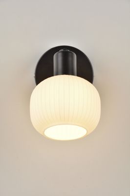 Spot E14 Shelby noir et blanc 25W - COREP