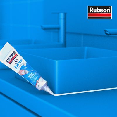 Mastic Sanitaire Je Jointe Transparent Tube 50ml RUBSON