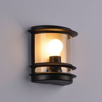 Applique extérieur E27 Cagliari noir IP44 20W - COREP