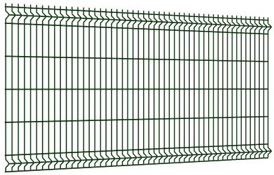 Panneau de grillage rigide Hybrid L.2,50 x H.1,72 m vert FERRO BULLONI
