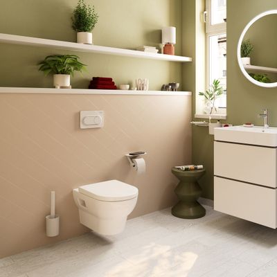 Pack WC suspendu NF sans bride Moventa - HANSGROHE