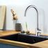 Robinet de cuisine bec rond Chrome Gribs - EDOUARD ROUSSEAU