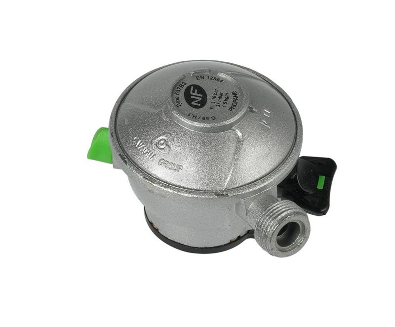 Détendeur Quick-On Pour Bouteille De Gaz Propane ø 27 Mm - Branchement Facile Clip & Clic