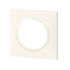 Plaque carrée 1 poste finition blanche Dooxie LEGRAND