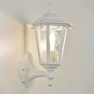 Applique extérieur montante E27 Valence blanc IP44  60W - COREP