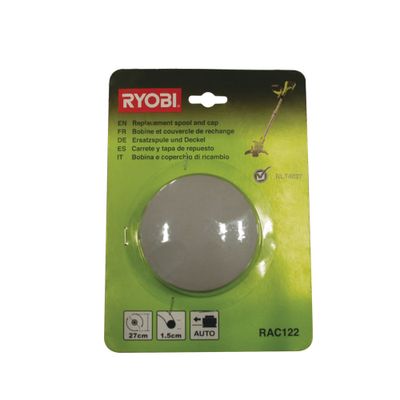 Bobine de fil torsadé avec couvercle pour coupe-bordure RYOBI