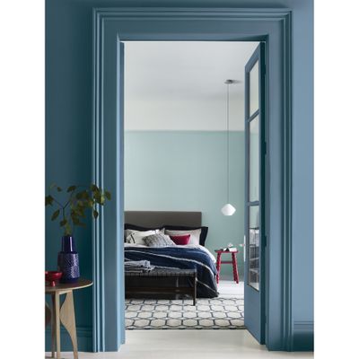 Peinture Valentine Mat Velouté Bleu Divin 125 mL - DULUX VALENTINE