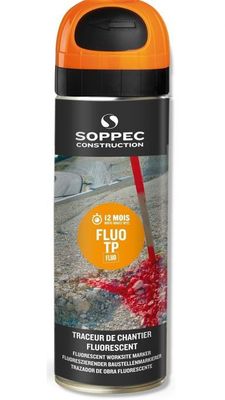 Bombe traçage fluo orange 0,5 L - SOPPEC