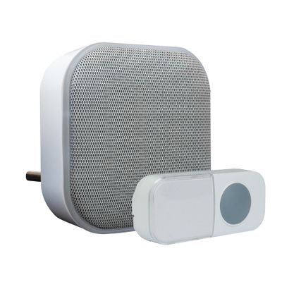 Sonnette sans fil à brancher 150m Cardinalis - TIBELEC