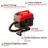 Aspirateur eau et poussières TE-VC 18/10 Li-Solo cuve 10l avec batterie 4Ah et chargeur EINHELL