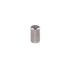Bouton de meuble cylindrique aluminium nickelé diamètre 18 mm REI
