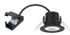 Spot LED encastrable salle de bain IP65 et BBC dimmable Noir - EF5 ARIC