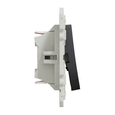 Double Interrupteur va-et-vient anthracite - Odace 2011 SCHNEIDER ELECTRIC