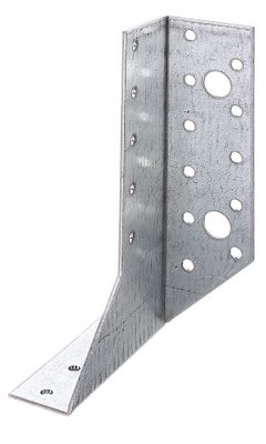 Support de poteau à écartement variable droite 30 x 140 mm