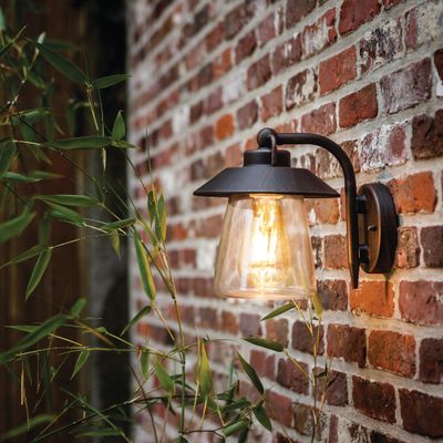 Applique extérieur E27 Cate noir IP44 60W - COREP