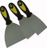 Couteaux de peintre avec lame en inox par 3 - JP OUTILLAGE