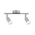 Réglette salle de bains 2 spots GU10 Carolina chrome IP44 2x10W - PAULMANN