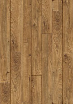 Sol stratifié décor chêne bronze EVEREST ép 12 mm 18,8 x 184,5 cm AC5 paquet de 1,387 m² KRONOTEX