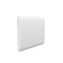 Radiateur à inertie sèche connecté AMAROC 2 1000W blanc horizontal - NOIROT