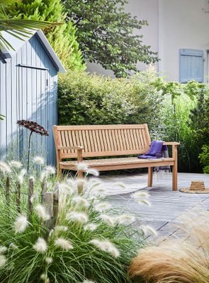 Banc de jardin CLUB teck 150 cm, Livraison à domicile incluse - PROLOISIRS