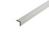 Baguette d'angle bois MDF revêtue blanche - Ép.22 x l.22 mm - L.2.40 m - AJ TIMBER