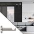 Support ouvert en métal diam 20 mm Finition Chromé mat - MOBOIS