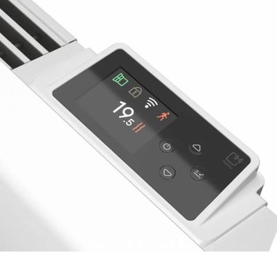 Radiateur à inertie sèche CALDERA II 1000W blanc horizontal - NOIROT