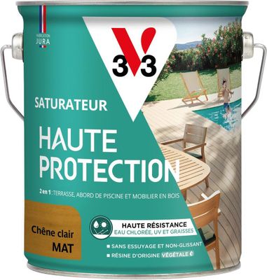 Saturateur Haute Protection chêne clair 2,5 L  - V33