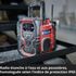 Radio PXC sans fil TE-CR 18 Li avec chargeur et batterie 2,5 Ah - EINHELL
