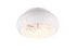 Ventilateur de plafond design 3xE27 + télécommande Blanc Ø50cm - Bidar REALITY