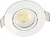 Spot LED encastrable extra-plat salle de bain IP65 et BBC orientable noir/blanc/acier - Azur ARLUX