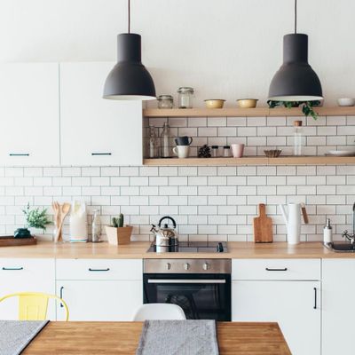 Peinture pour meubles de cuisine simple & déco Sable Gris Satin 2 L DULUX VALENTINE